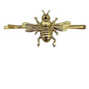 Gold Bee Hair Jewelry Bobby Pin